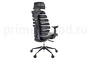 Кресло для руководителя Ergo Black кожа - 3
