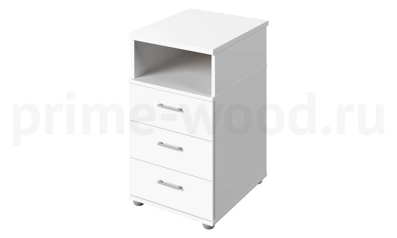 Тумба приставная с 3 ящиками Public Comfort 43x52x74 арт. С-222 - фото 0