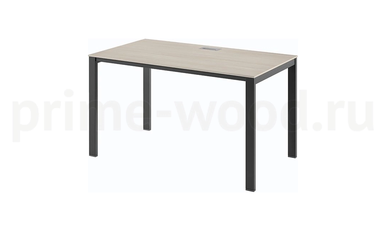 Стол на металлокаркасе одинарный Саньяна 135x75x75 - фото 0
