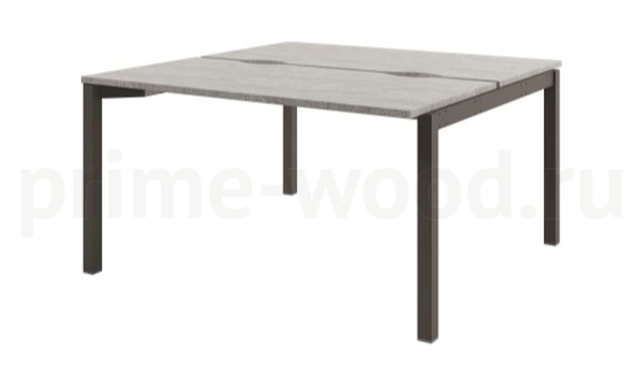 Бенч-система столов-тандемов Solution 140x143x75 арт. D-411 - фото 3