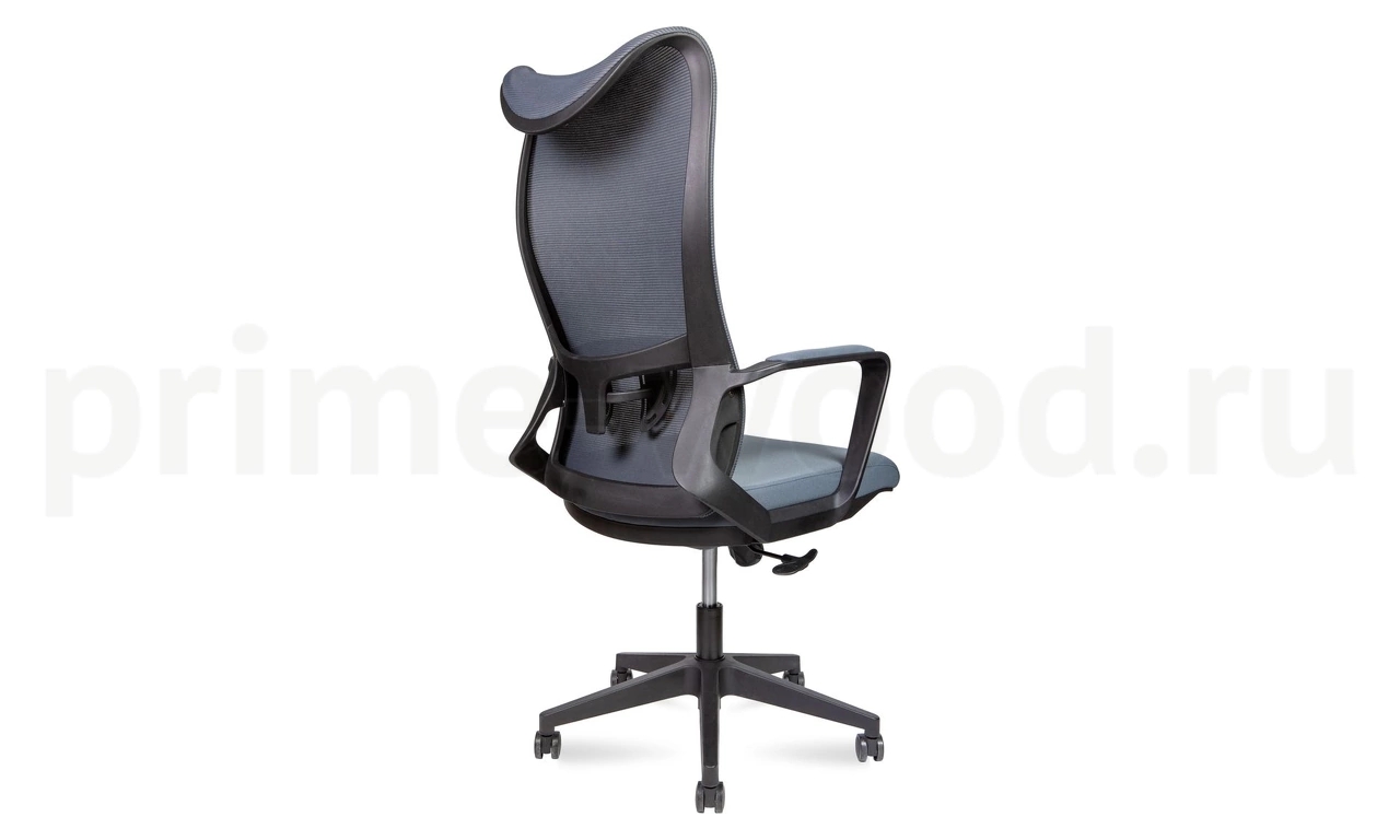 Кресло для руководителя Wave AM3-H(black) - фото 3