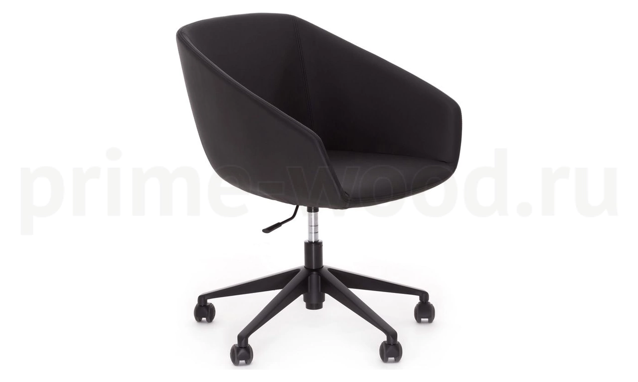 Кресло для посетителя ALMA R10 black - фото 0