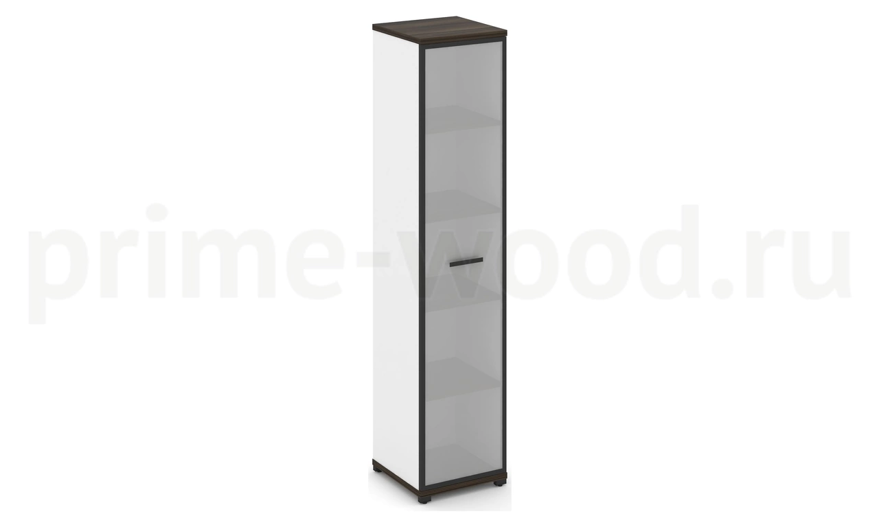 Шкаф одна узкая секция, 5 ниш CN.STU-518 RM B/W - фото 0