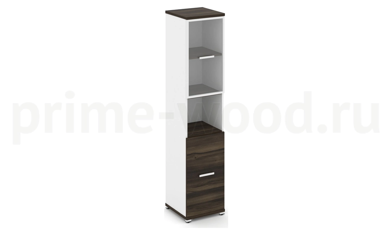 Шкаф одна узкая секция, 5 ниш (Эко) CN.STU.E-513 RP B/W - фото 5