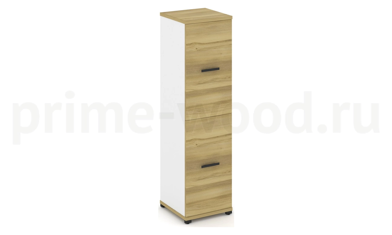 Шкаф одна узкая секция, 4 ниши CN.STU-412 B/W - фото 1