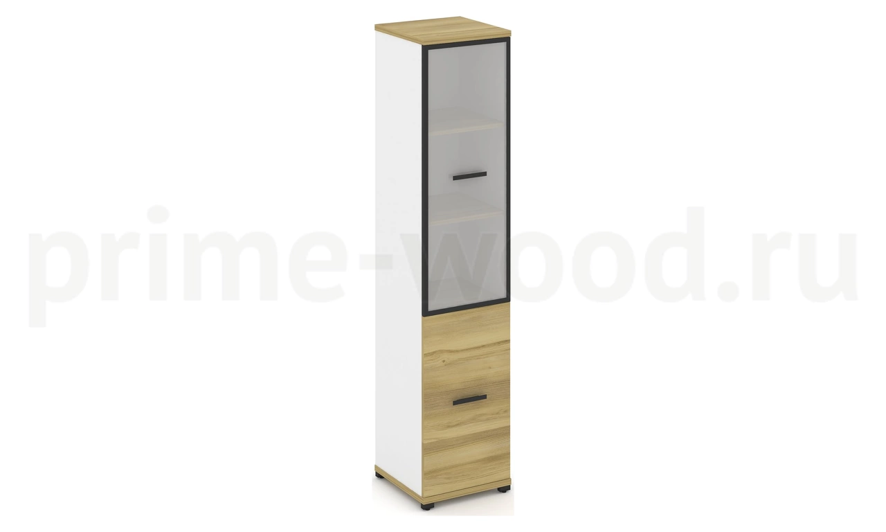 Шкаф одна узкая секция, 5 ниш (Эко) CN.STU.E-512 RM B/W - фото 1