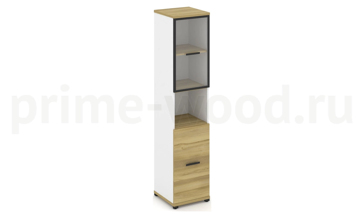 Шкаф одна узкая секция, 5 ниш (Эко) CN.STU.E-513 RP B/W - фото 1