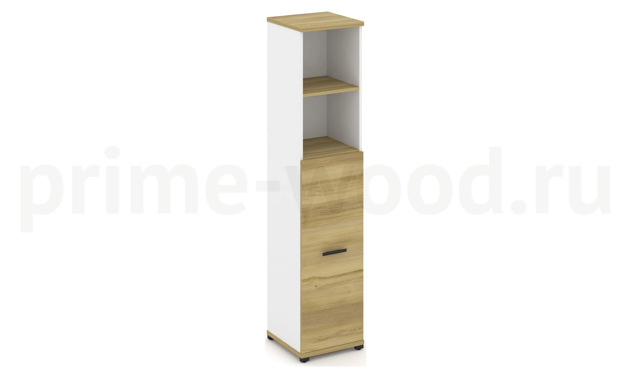 Шкаф одна узкая секция, 5 ниш (Эко) CN.STU.E-514 B/W - фото 1