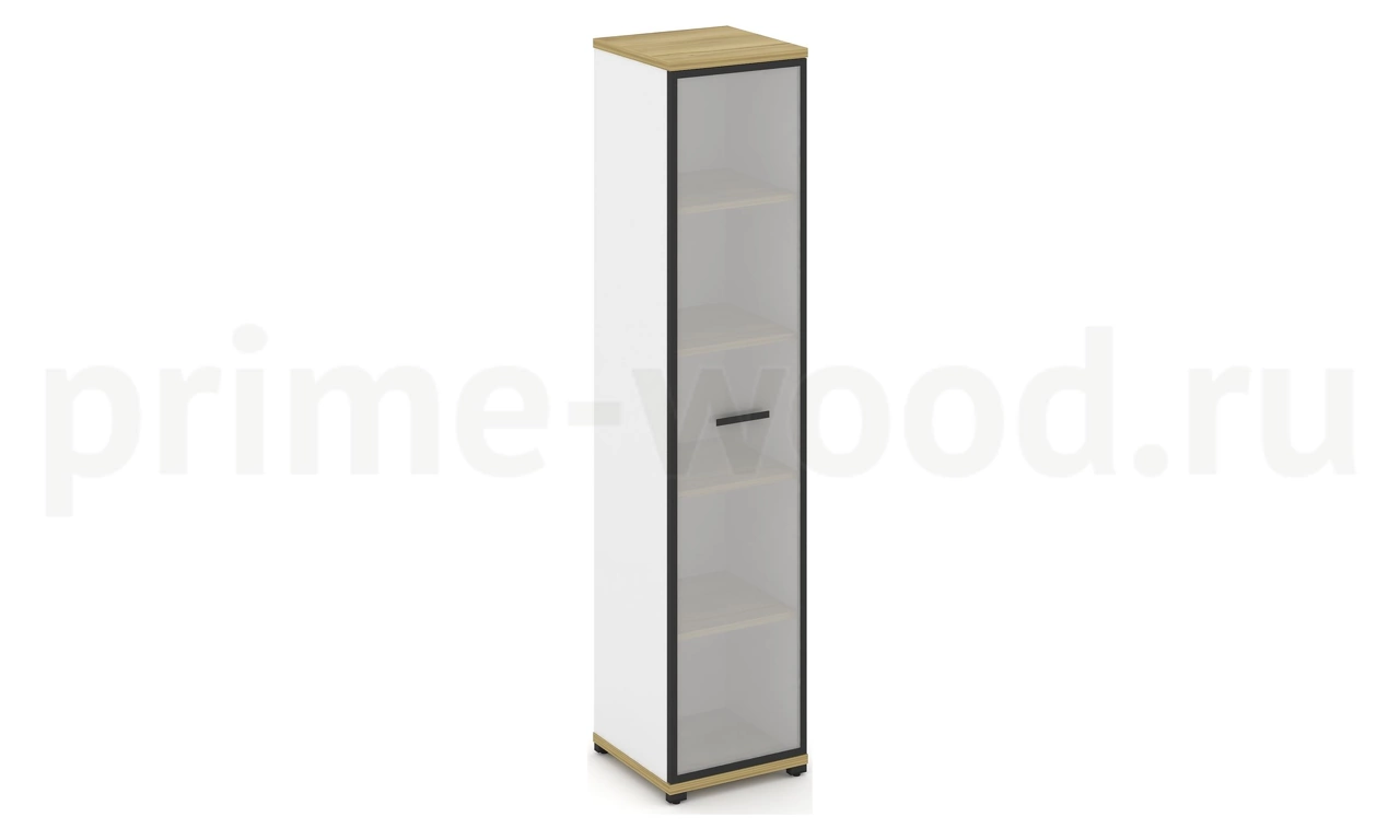 Шкаф одна узкая секция, 5 ниш CN.STU-518 RM B/W - фото 1