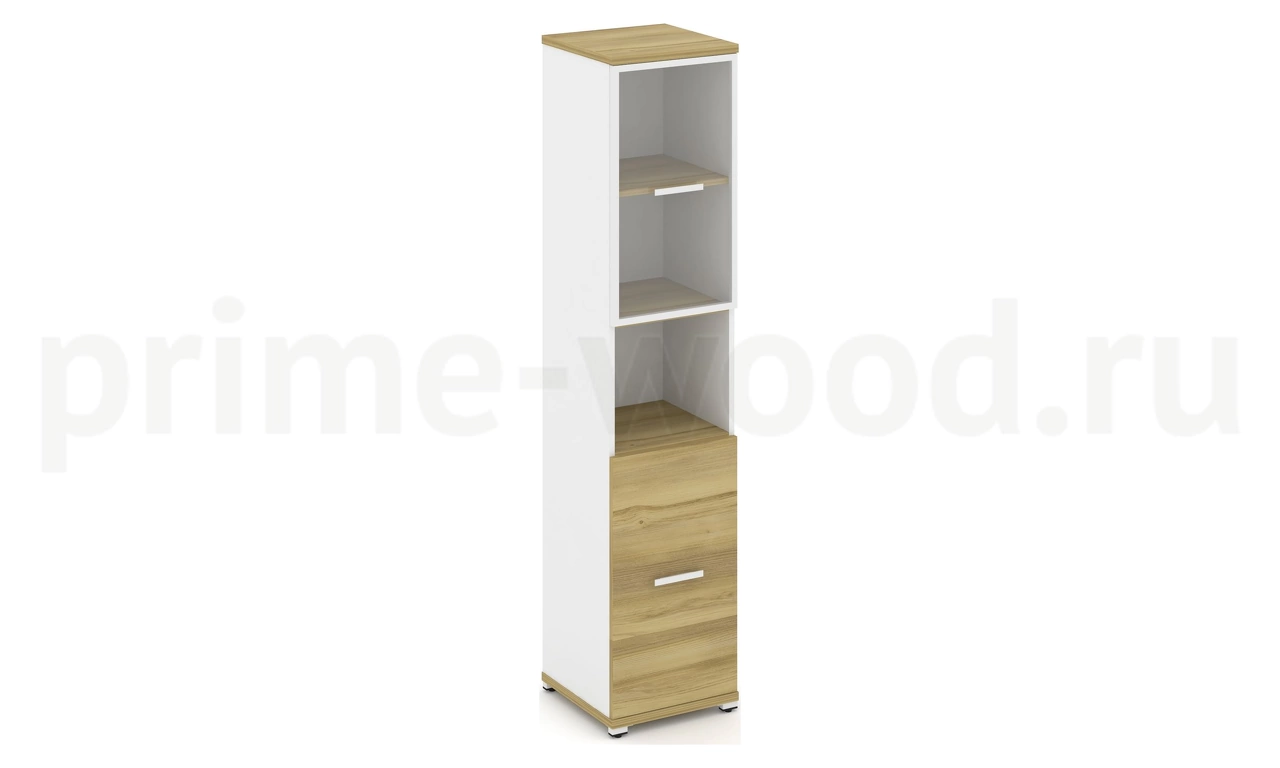Шкаф одна узкая секция, 5 ниш (Эко) CN.STU.E-513 RP B/W - фото 2