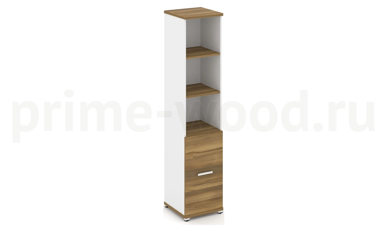Шкаф одна узкая секция, 5 ниш CN.STU-511 B/W - фото 4