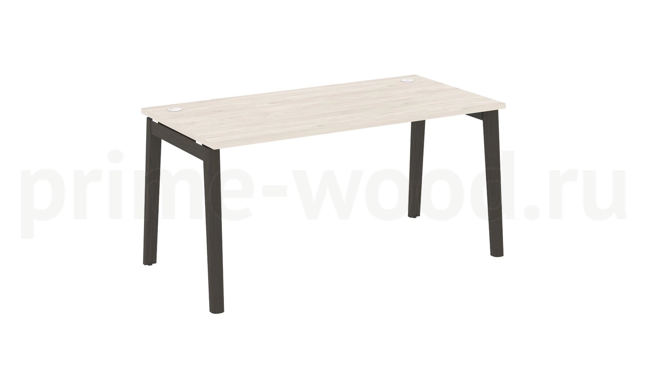 Стол письменный, опоры - массив дерева ONIX WOOD 158x80x75 - фото 4