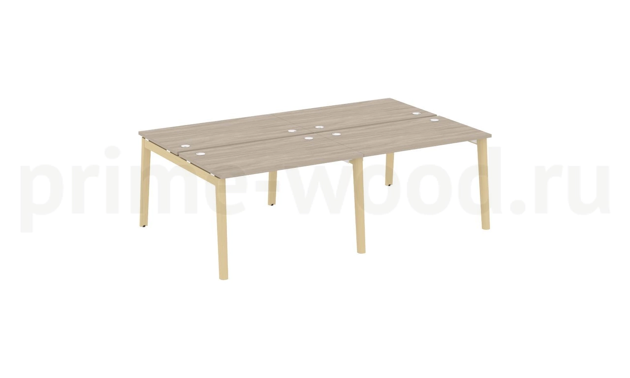 Рабочая станция, опоры - массив дерева ONIX WOOD 236x148x75 - фото 1