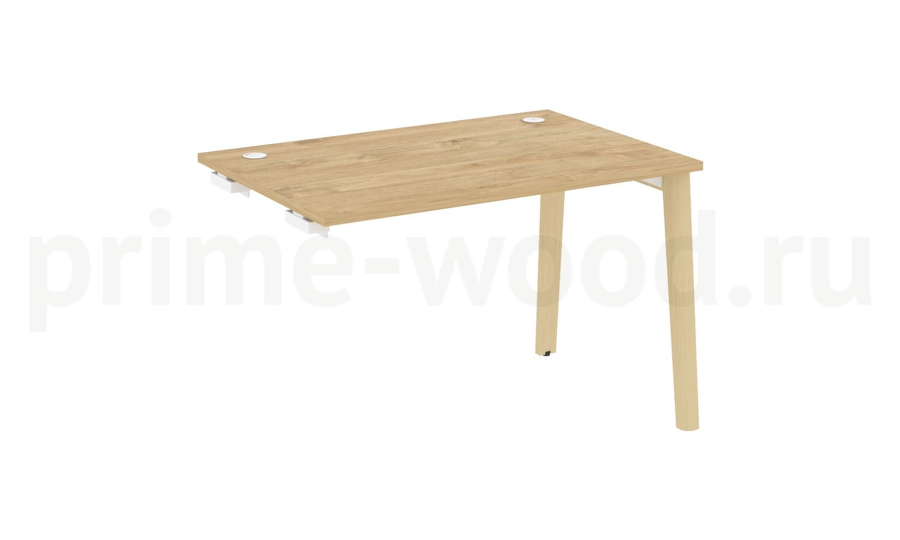 Стол-приставка к опорным элементам, опоры - массив дерева ONIX WOOD 118x80x75 - фото 9