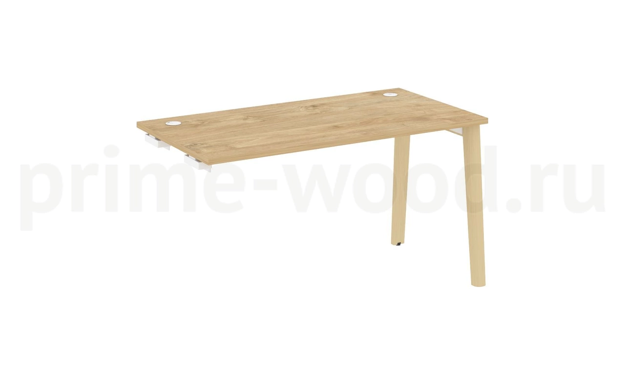 Стол-приставка к опорным элементам, опоры - массив дерева ONIX WOOD 138x72x75 - фото 9